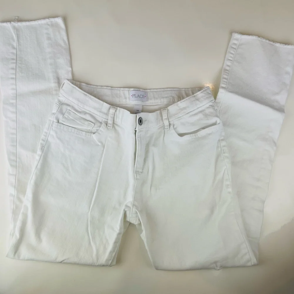 The Children’s Place Big Girls Fashion Distressed Denim in size 14